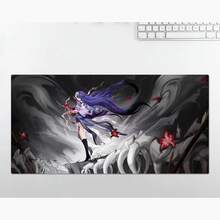 Anime RGB LED Large Mouse Pad, Honkai Star Rail Acheron, Desk Mat, Mousepads,Gaming Mousepad Keyboard Pad, Gift MIP4 - Xem 2