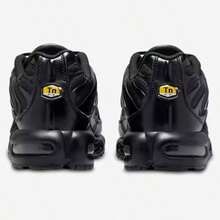 Nike Air Max Plus TN Tuned Triple White Black Cool Grey 604133-139 Men's | Everyday Versatile, Comfortable Fit - 黑色 - 查看 3