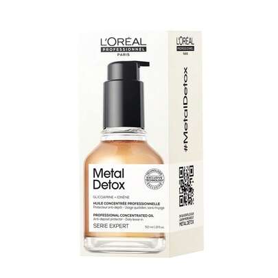 L’Oreal Paris L'Oréal Professionnel Metal Detox Concentrated Hair Oil 50ml