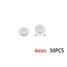 50Pcs 304 Stainless Steel Gold & Silver Flat Round Spacer Beads, Disc Washer Beads For DIY Jewelry Making - Spacer Beads - View 14