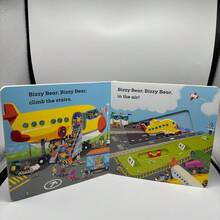Pull-And-Push Learning Material Board Book, Foldable Inner Pages, Home Reading Story Time, Cognitive Enlightenment, Christmas Gift Science Education, Language Development, Perfect For Halloween - 彩色 - 查看 5