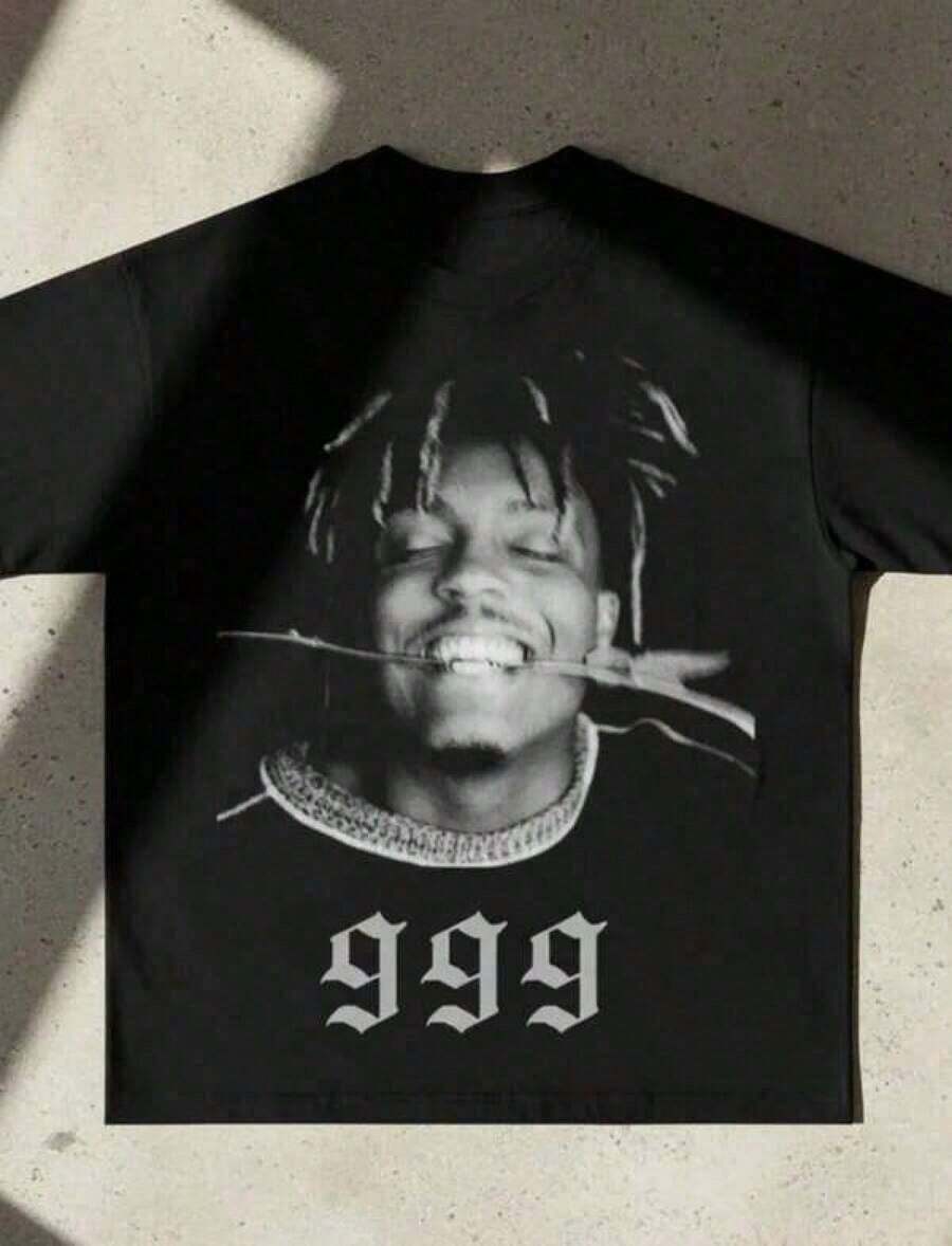 2026.Hauts.100% Unisex T-Shirt, Vintage Wrld 999 Graphic T-Shirt, Hip-Hop Music T-Shirt, Juice Merchandise, Vintage Rap T-Shirt, Rapper T-Shirt, Streetwear, Gift For Him And Her, Men's Clothing, Funny T-Shirt, Group T-Shirt, Shirt, Romwe Men, Friends Tv Show, , St. Patrick's Day Party, Jersey, St. Patrick's Day Tops, Hot Rivalry, Men's Gifts, DGA0oberteile - 黑色 - 查看 1