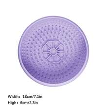Bát ăn chậm bằng silicon cho thú cưng, bát ăn chậm cho chó, thảm liếm có giác hút, bát ăn chậm chống sặc, đồ chơi giúp thú cưng giảm buồn chán. - 1 lít - Xem 13