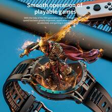LOKMAT APPLLP 4 智能手表,1.508 英寸 AMOLED 屏幕,支持 4G/5G 电话卡,兼容安卓和 设备,180° 可伸缩旋钮高清摄像头,支持蜂窝数据网络和 Wi-Fi 网络连接,APP 信息推送,心率和血氧健康检测,可下载第三方应用,运行安卓 8.1 系统。 - 查看 9