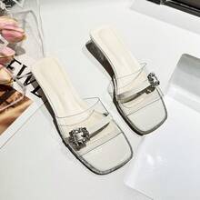 Women Heeled Sandals - Khaki - View 9