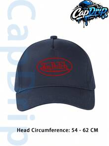 Black 1pc Unisex Von-Dutchs Print Baseball Cap, Hat, Curved Brim, Dad Cap.Suitable Daily Use And Outdoor Activities.Outdoor Adjustable Cap.Spring-Summer Travel, Tourism, Beach Vacation Hat. - Black 2 - View 7