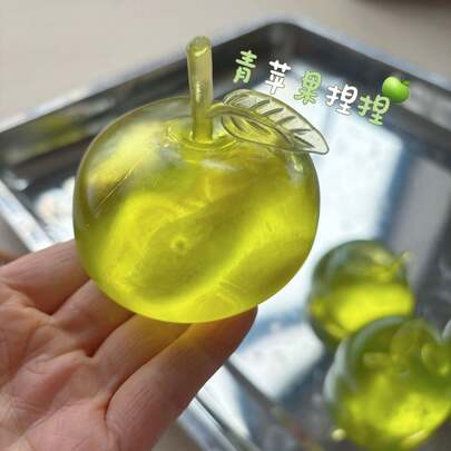 可塑形挤压减压绿茶青苹果慢回弹麦芽挤压玩具