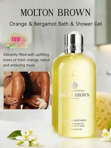 Molton Brown Sữa tắm cam và bergamot 300ml/10 fl oz, sữa tắm hương cam quýt cổ điển với hương đầu là cam ngọt, bergamot và chanh, hương giữa là hoa cam, bạch đậu khấu và tinh dầu petitgrain, và hương cuối là xạ hương, ylang ylang và gỗ tuyết tùng, mang lại cảm giác sảng khoái và tràn đầy năng lượng khi tắm hàng ngày, hương thơm lâu dài, công thức thuần chay, không thử nghiệm trên động vật, sản xuất tại Anh, sữa tắm cao cấp. - Cam & Cam Bergamot 300ml - Xem 2