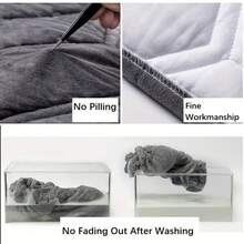 1件北欧柔软天鹅绒加厚床头板套，全包覆式丝滑天鹅绒床头板保护套，奢华加厚床靠背套，适用于家庭和酒店 - 卡其色 - 查看 8