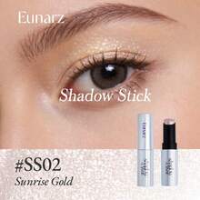 Eunarz 高显色度顺滑易晕染眼妆品牌，面部彩绘化妆品，适合女性和女孩，完美适用于春夏、Y2K 时尚派对，是母亲节、生日派对的理想礼物，最佳颜色选择。 - #SS02 SUNRISE GOLD - 查看 10