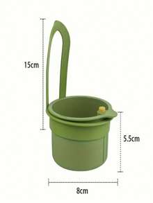1个压力激活式沥水篮，食物残渣过滤器，水槽沥水篮，厨房植物架，水龙头沥水篮，可拆卸沥水篮，厨房收纳，海绵沥水架，抹布沥水架，厨房浴室两用皂碟沥水篮，底部可拆卸，易于安装和拆卸，适合现代厨房设计。是复活节、情人节和生日的理想礼物。 - A - 查看 7