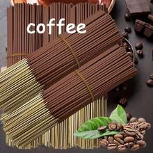 Coffee Scented Incense Sticks, Natural Handmade Aromatherapy Incense, Home Fragrance, Yoga, Meditation, Stress Relief, Long-Lasting Aroma - 咖啡線香棒 - 查看 8