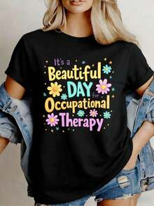 Women T-Shirts - Black - View 1