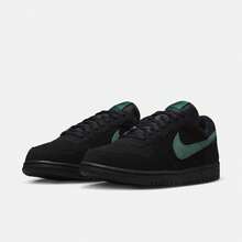Giày thể thao thường ngày cổ điển cỡ lớn NIKE LOW - Đen/Xanh lá cây - Xem 1