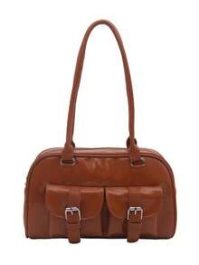 Bolsos de hombro para mujer - Rojo - Ver 8