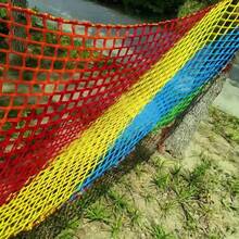 Esta red de multifuncional y colorida es ideal para la protección contra caídas en escaleras, balcones y edificios. También proporciona protección para ventanas y áreas panorámicas. Sus llamativos colores de advertencia y su diseño resistente mejoran la - Multicolor - Ver 6