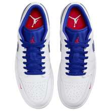 Nike Air Jordan 1 Low 'Men's Patent Varsity Red Black Jordans For Men HV4089-006 | Low-Top Versatility, Everyday Wearable - 冰川藍 - 查看 4