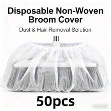 50/100pcs,Disposable Broom Cover, Ground Hair Cleaning Cover, Crevice Dust Adsorption Cleaning Tool - Multicolor - View 6