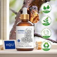 HIQILI 薰衣草玫瑰茉莉精油 30mL/1.01 Fl.Oz. 純淨尤加利茶樹廣藿香油，適用於皮膚與頭髮護理、按摩、身體放鬆、沐浴，亦可用於 DIY 蠟燭與手工皂製作、擴香機、空氣淨化器，適合酒店、臥室、居家香氛禮品 - 多種香味 - 查看 38