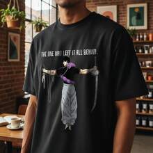 Toji Fushiguro Shirt Sarcastic  Anime Tee Sorcerer Killer Gift For Otaku Manga Black T-Shirt Zenin Clan Streetwear Gift For Men Merch - màu đen - Xem 4