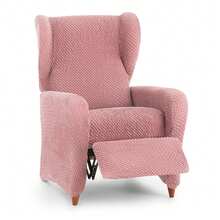 Kiva Universal And Versatile 1-Seater Relax Armchair Cover, Various Colors Available – Easy-To-Fit Protective Armchair Cover For Backrest, Seat And Arms - Rosa Thor - View 3