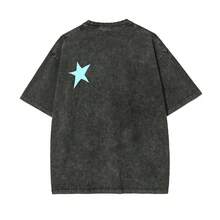 ( Part 8: The Gospel Of ) -- Short Sleeve Cotton Unisex Retro Wash Tee,Cosplay - Black - View 9