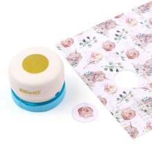 1 Inch Circle Magnetic Punch, Anywhere Punch, Everywhere Punch, Window Punch, Frame Punch, For Paper Crafting Scrapbooking Cards Arts - Circle - View 2