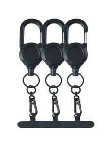 Retractable Phone Lanyard Heavy Duty Multi-Function Carabiner ID Badge Holder Phone Strap - Outdoor Mobile Phone Strap - View 25