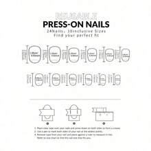 24pcs Short Oval 3D Gel Nail Stickers, Create Faux Pearl Flower Nail Art, French Acrylic Press-On Nails, Short Size Perfectly Fit False Nails Set, Includes: 1pc Jelly Gel And 1pc Nail File, Easy To Wear, French Nail Stickers Suitable For Women And Girls For Daily, Party And Other Occasions Nail Supplies - Nhiều màu-1 - Xem 6