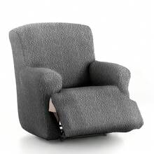 Kiva Fodera bielastica per poltrona reclinabile con imbottitura in schiuma regolabile, disponibile in vari colori - Fodera traspirante e resistente per poltrona reclinabile - Grigio Scuro - Visualizzare 3