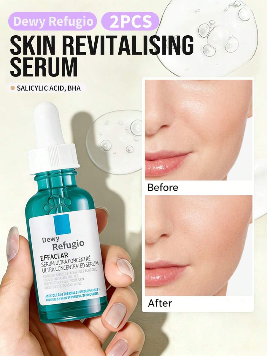 La R-oche Posa Effaclar Serum Ultra Concentrado Anti-Marks 30ml - Peeling Diario para Disminuir Marcas y Mejorar la Textura, Regalo Exclusivo para San Valentín 2025, Uso Continuo, Ideal para Piel Mixta y Sensible - 2 piezas - Ver 1