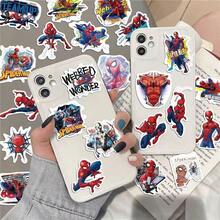 Bộ 50 miếng dán [Người Nhện Phong Cách Graffiti Không Gian] Màu Đỏ Và Xanh Dương Cực Ngầu, Nhãn Dán Anh Hùng Chính Hãng Marvel, Quà Tặng Sinh Nhật, Quà Tặng Năm Mới, Quà Tặng Ngày Valentine, Quà Tặng Lễ Phục Sinh (Kiểu Ngẫu Nhiên) - Nhiều màu - Xem 4