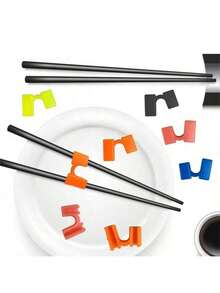 5pcs Adult Chinese Chopsticks Training Rack, Reusable Beginner Trainer Chopstick Assistant, Easy And Simple To Learn - View 7