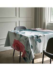 1 khăn trải bàn in họa tiết, thích hợp dùng trong gia đình, làm quà tặng, nhà hàng, tiệc tùng, bàn cà phê, bàn làm việc, khăn trải bàn vuông, đa dụng, chống dầu mỡ, chống thấm nước, chống bám bẩn. - Nhiều màu - Xem 6
