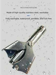 新款手动鼻毛修剪器，不可充电，小巧便携。 - A - 查看 4