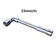 17/19/21/23/24mm 2-Sided L-Shaped Socket Wrench Tire Lug Nut Remover Hex Spanner Socket Wrench Tool Kit For Car Tire Disassembly - -plated (movable Head) (17-24MM) - View 16