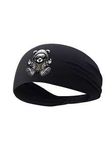 1件/2件装嘻哈熊印花男女通用棒球帽和斜挎包套装，街头时尚户外运动头带，可调节平沿帽和单肩包，送给自己或朋友的礼物，夏季、海滩、假日 - 彩色 - 查看 19