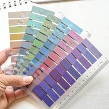 200 miếng/gói, giấy dán tự dính, giấy ghi chú, giấy đánh dấu trang, giấy ghi nhớ, đồ dùng văn phòng phẩm và trường học, mùa tựu trường. - Một cỡ - Xem 4