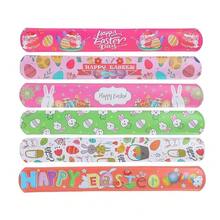 24pcs Easter Slap Bracelets, PVC Material, No Printing, Birthday Party Favors, Classroom Rewards, Easter Basket Fillers - Multiple Styles - View 4