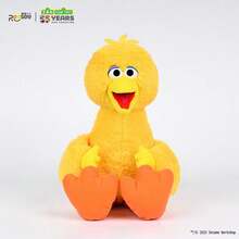 Sesame Street 芝麻街爱莫毛绒娃娃，可爱卡通毛绒玩具，柔软亲肤，安抚娃娃，生日礼物 - 彩色 - 查看 9