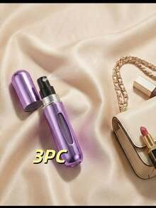 3/1pc Refillable Perfume Atomizer Bottle, Bottom Refill Design, Decant Large Perfume Bottle Into Small Portable Sprayer, Reusable Travel Fragrance Spray Bottle, Unisex - 8ml - View 16