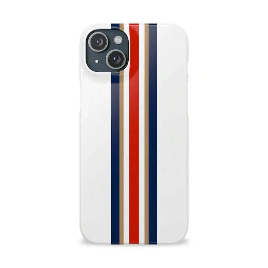 [Expédition sous 24h depuis DE/FR/ES] Étui de protection 2-en-1 respectueux de la peau Rothmans Racing pour iPhone Pro Max, 16 Plus, 15, Slim Cell Cover pour Samsung Galaxy avec rayures de course Le Mans - FL 2-en-1 Mat Épais - Voir 1