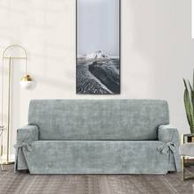 Kiva Universal And Versatile 3-Seater Sofa Cover, Various Colors Available – Easy-To-Fit Protective Sofa Cover For Backrest, Seat And Arms - Pearl Grey Troy - View 5