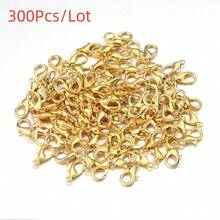 100/300/500/Pcs Jewelry Lobster Clasp Hooks For Jewelry Making Necklace Bracelet Chain DIY Supplies Accessories - Multicolor - View 7