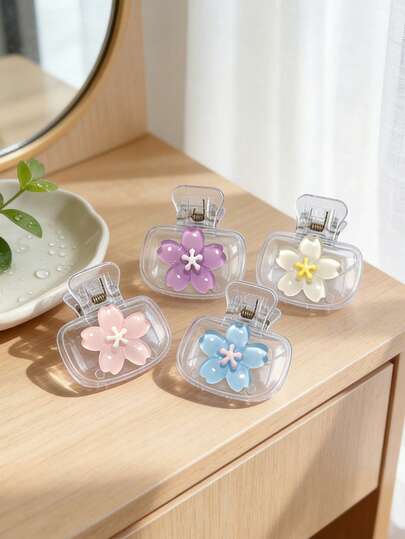 Cherry Blossom Design Portable Toothbrush Cover, Transparent Travel Toothbrush Storage Box, Toothbrush Head Protection Clip, Toothbrush Storage Clip,Toothbrush Protective Cover, Portable Design For Easy Carrying, Dustproof Cover, Gift For Lovers, Friends, Family, Teachers, Travel Enthusiasts, Must-Have For Home, Dorm, Vacation. A Suitable Birthday Gift, Back-To-School Gift, Wedding Accessory, Mother's Day Gift, Easter Gift, And A Must-Have Item For Spring And Summer