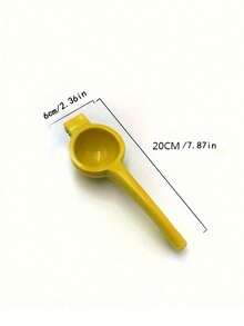 2pcs/1pc Premium Lemon Squeezer - Heavy Duty Metal Citrus Juicer With Maximum Juice Extraction, Yellow - Multicolor - View 8