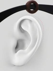 10pcsHigh Elasticity Silicone Anti-Slip Gasket, Available In Black And White Options. Suitable For Fixing Headphones, Data Cables, And Power Cords. It Effectively Prevents Loosening And Detachment. . Compact And Portable. A Must-Have Gadget For Home And Office Use. - Multicolor - View 5