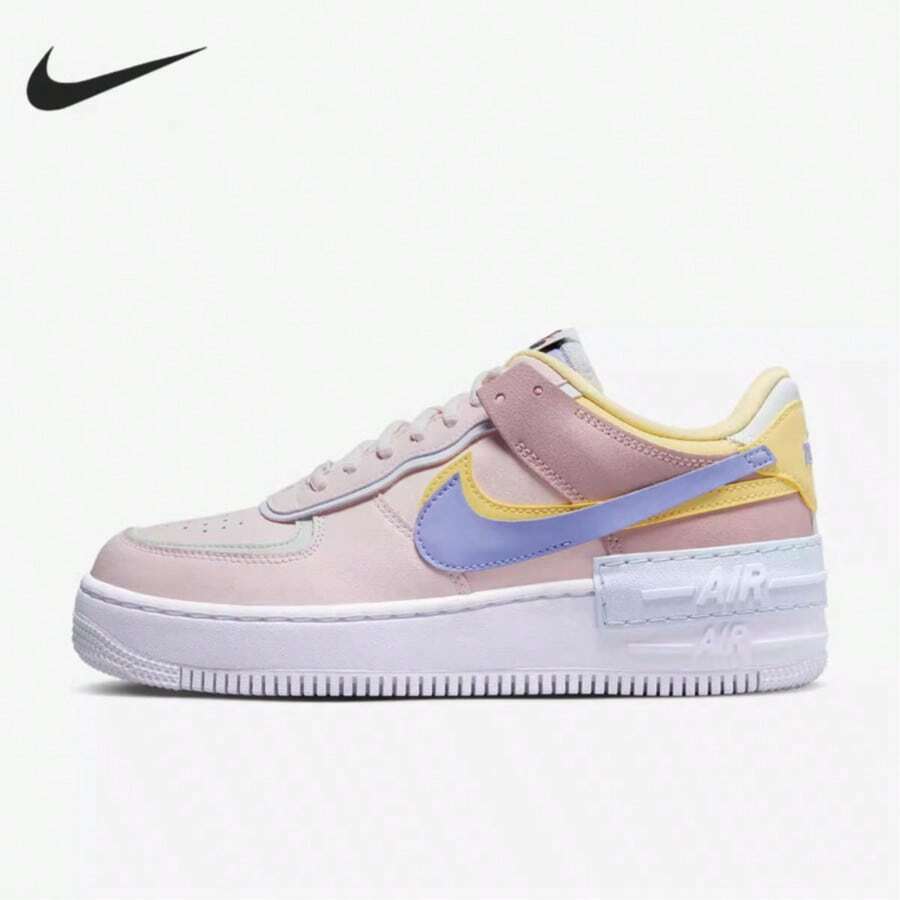Giày thể thao nữ Nike AF1 SHADOW chính hãng, kiểu dáng cổ thấp, thích hợp cho trượt ván. - Màu tím  Violet - Xem 1