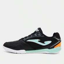 Chuteira De Futsal Joma Dribling Original + Nf - Preto/Azul - Visão 2