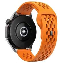Dây đeo silicon thể thao 22mm 20mm cho Forerunner 165 55 965 745 245 265 255 Vivoactive 6 5 4 3 Venu 3 2 SQ2 Music Watchban, tương thích với Watch GT6/Pro/TG5/GT3/GT4, cho Galaxy Watch 7 6 5 4 Classic, tương thích với Watch S3 S4/Sport/ Watch 5 Active/5 Lite. - trái cam - Xem 12
